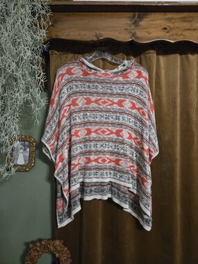 hippie laundry Striped Knit Top With Hood